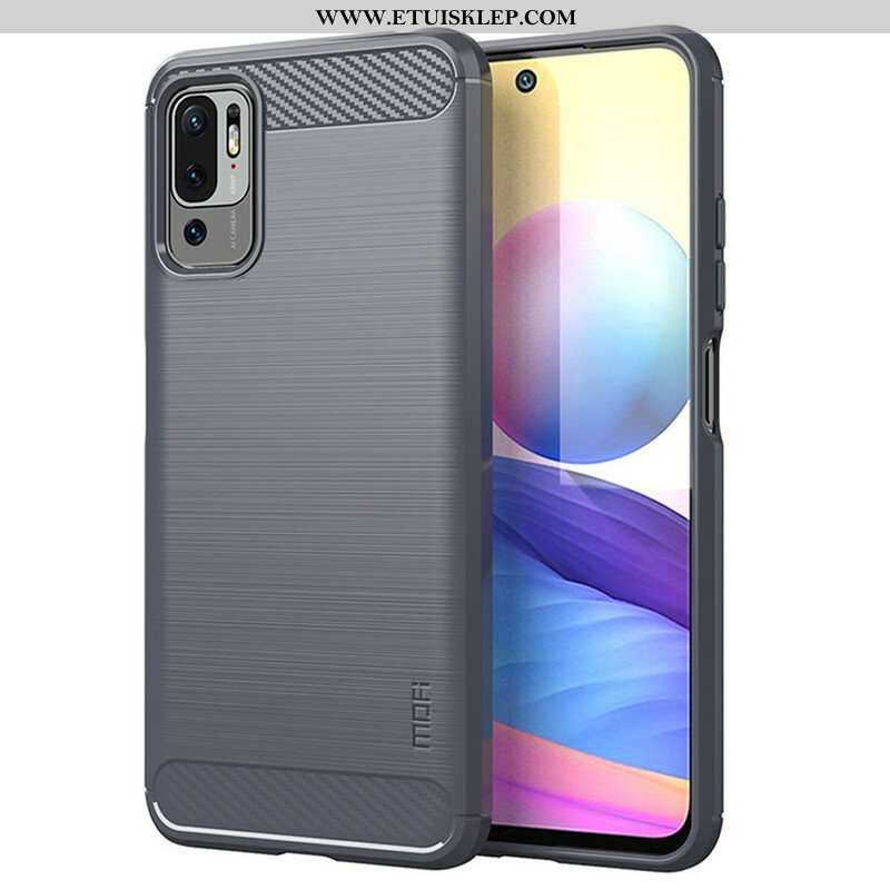 Futerały do Poco M3 Pro 5G Szczotkowane Włókno Węglowe Mofi